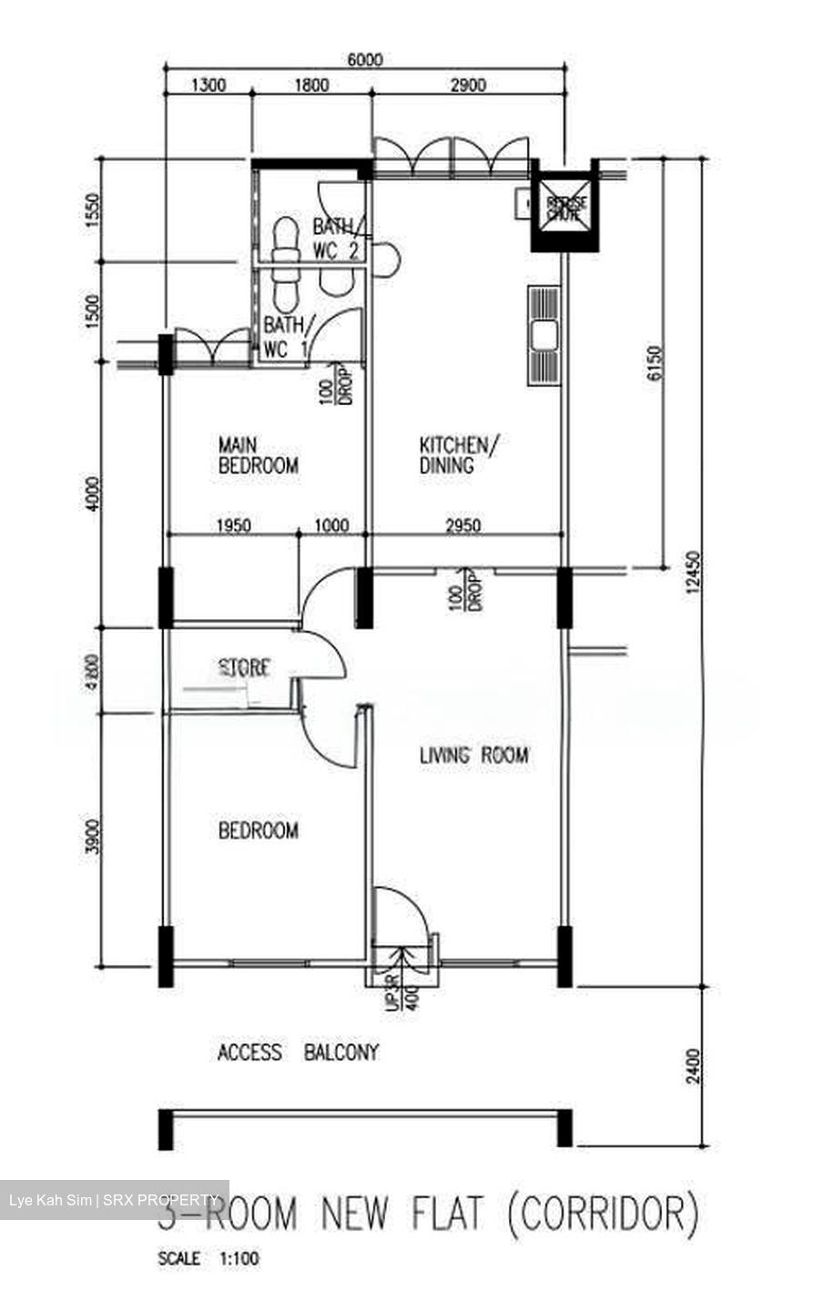 Blk 625 Yio Chu Kang Heights (Ang Mo Kio), HDB 3 Rooms #635104361